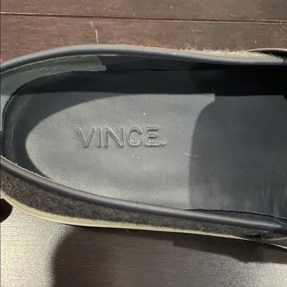 Vince Grey Fabric Slip On Sneaker Size 6 - Picture 5 of 7